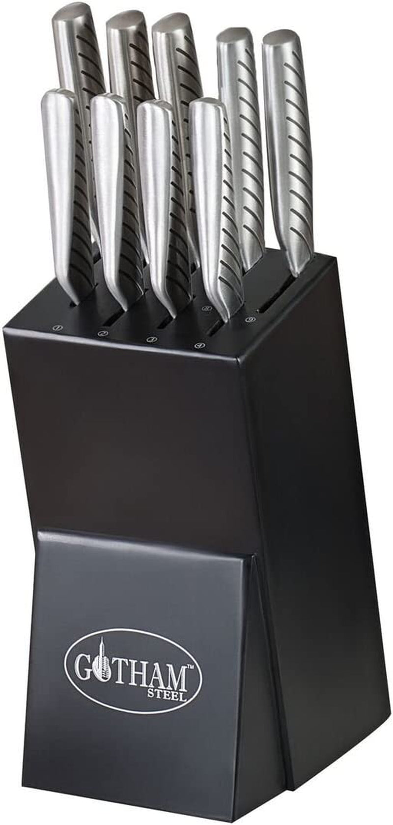 Gotham Steel 10 Piece Knife, 10Piece Set, Stainless Steel Home & Garden > Kitchen & Dining > Kitchen Tools & Utensils > Kitchen Knives GOTHAM STEEL 10 Piece  