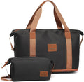 Imiomo Travel Gym Duffel Bag - Weekender Bags for Women, Large Tote Overnight Bag, Sports Shoulder Hospital Bag (Ice Blue)
