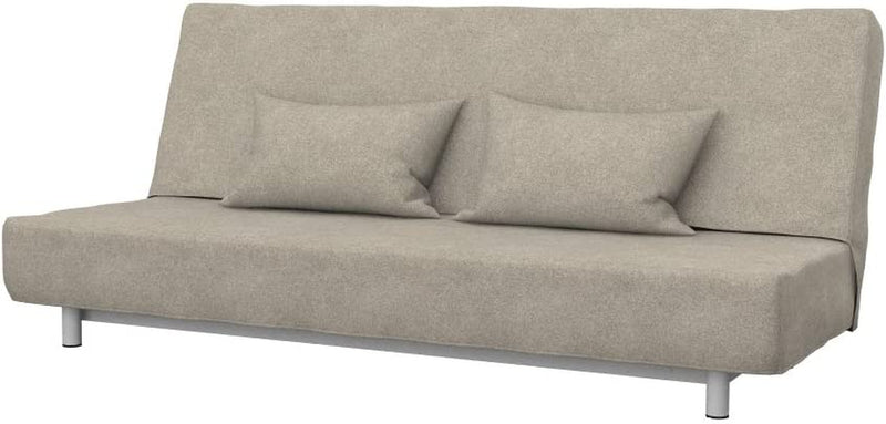 SOFERIA Replacement Compatible Cover for BEDDINGE 3-Seat Sofa-Bed, Fabric Eco Leather Creme Home & Garden > Decor > Chair & Sofa Cushions Soferia Strong Taupe  