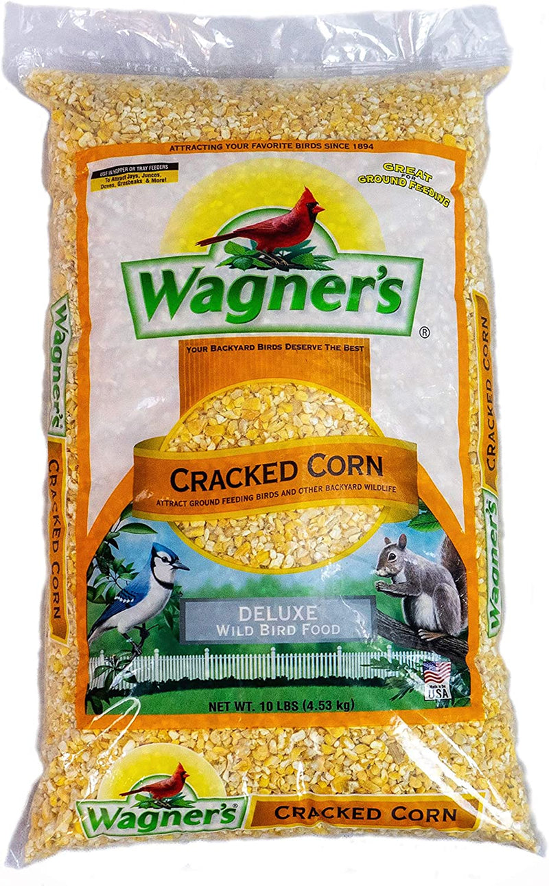 Wagner'S 18542 Cracked Corn Wild Bird Food, 10-Pound Bag Animals & Pet Supplies > Pet Supplies > Bird Supplies > Bird Food Wagner's Bird Food  