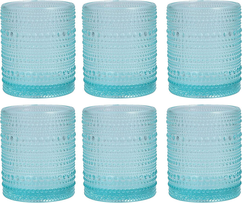 D&V by Fortessa Jupiter Double Old Fashion Glass, 10 Ounce, Set of 6, Clear Home & Garden > Kitchen & Dining > Tableware > Drinkware Fortessa Pool Blue Double Old Fashioned Cocktail Glass 6 Pack 
