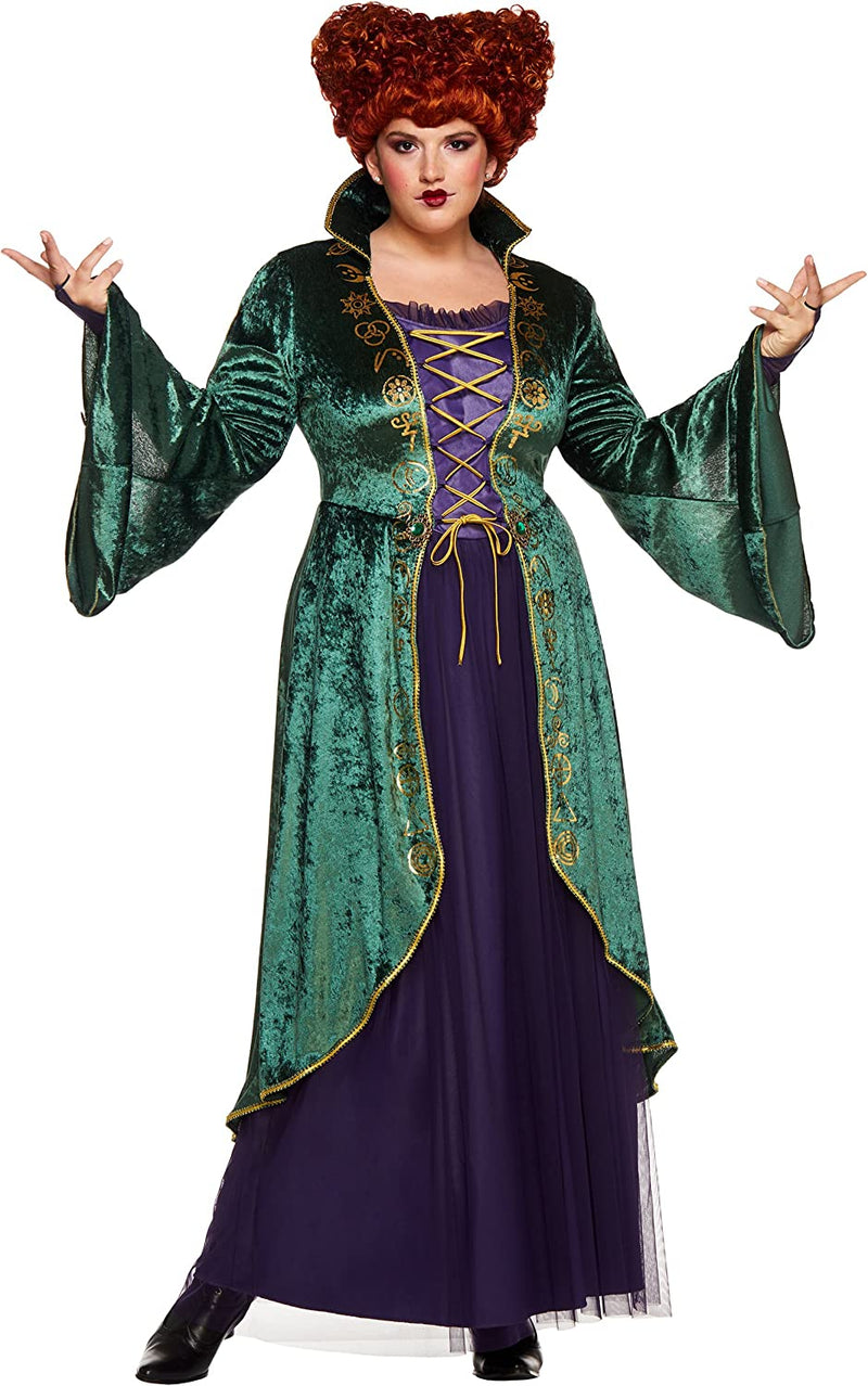Spirit Halloween Adult Winifred Sanderson Hocus Pocus Costume | OFFICIALLY LICENSED