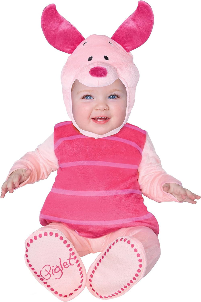 Spirit Halloween Winnie the Pooh Baby Piglet Costume | Officially Licensed | Disney| 0 to 18 Months Halloween Costumes