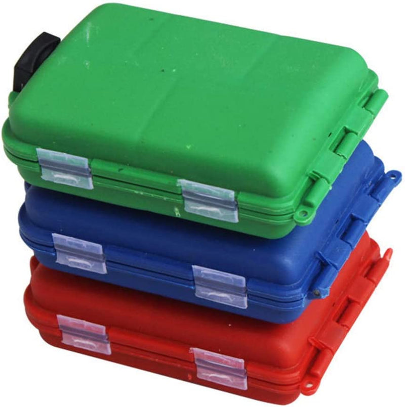 BESPORTBLE 3Pcs Fishing Tackle Case Fishing Lure Boxes Mini Tackle Box Small Box Storage Containers for Hooks Beads Earrings Charms (Random Color) Sporting Goods > Outdoor Recreation > Fishing > Fishing Tackle BESPORTBLE   
