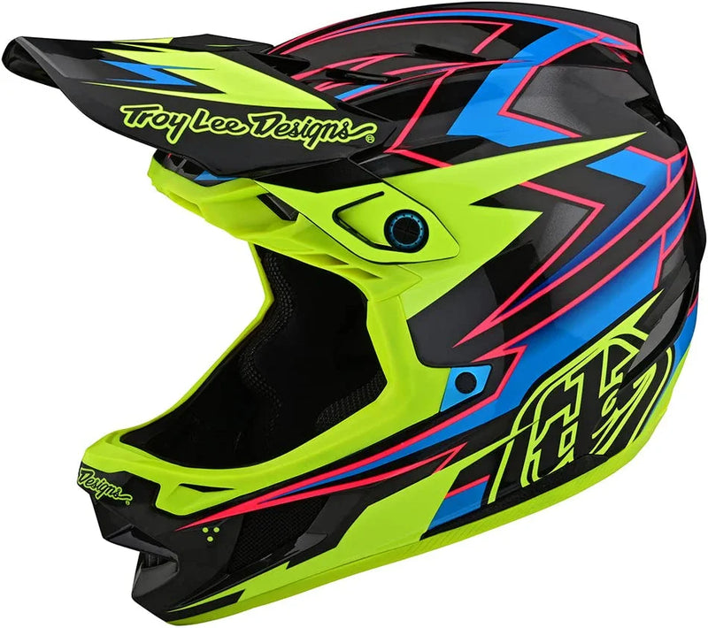 Troy Lee Designs D4 Carbon Full Face Mountain Bike Helmet for Max Ventilation Lightweight MIPS EPP EPS Racing Downhill DH BMX MTB - Adult Men Women Sporting Goods > Outdoor Recreation > Cycling > Cycling Apparel & Accessories > Bicycle Helmets Troy Lee Designs   