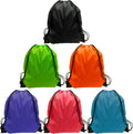 Drawstring Bags 24 Pcs Drawstring Backpack Cinch Bag Draw String Sport Bag 6 Colors Home & Garden > Household Supplies > Storage & Organization GoodtoU 6 Color  