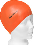 Swim Research Durable Solid Latex Swim Cap Sporting Goods > Outdoor Recreation > Boating & Water Sports > Swimming > Swim Caps Swim Research Orange-3PK  