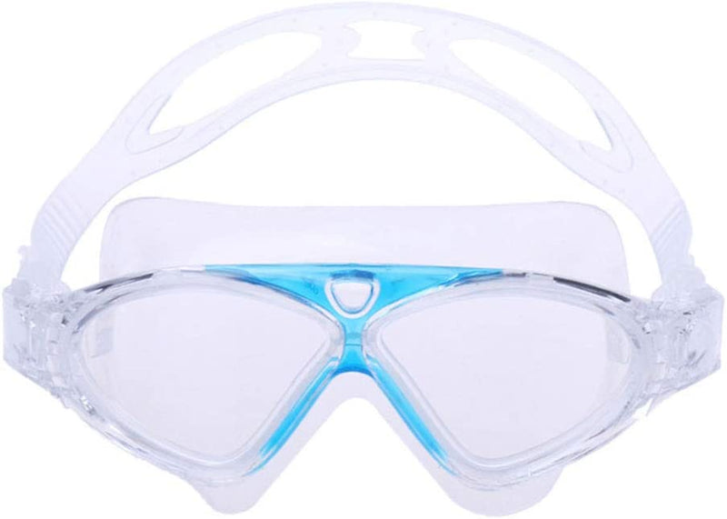 Stylish Waterproof Unisex Swimming Goggles Glasses anti Fog Swim Goggles for Adult Youth Eyewear Eye Glass Bule Sporting Goods > Outdoor Recreation > Cycling > Cycling Apparel & Accessories BENBOR Lake Blue  