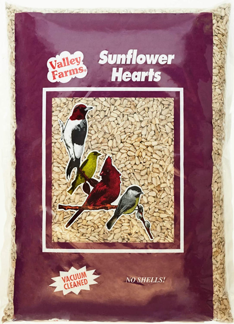Valley Farms Sunflower Hearts Wild Bird Food - 15 Lbs Animals & Pet Supplies > Pet Supplies > Bird Supplies > Bird Food Truffa Seed Co., Inc. 4 LBS  