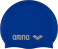 Arena Unisex Silicone Swim Cap for Adults, Solids and Prints Sporting Goods > Outdoor Recreation > Boating & Water Sports > Swimming > Swim Caps arena Royal Silver  