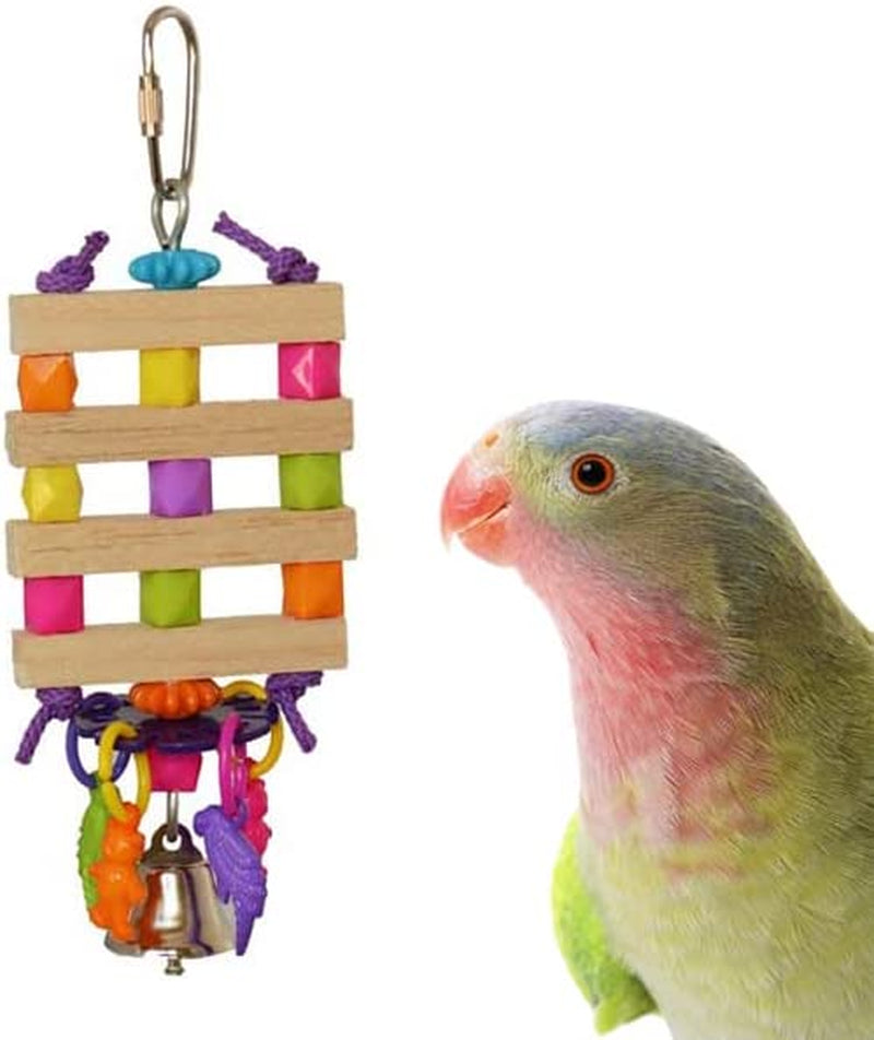 Super Bird Creations SB891 Balsa Bling Bird Toy, Small Bird Size, 7" X 2.5" Animals & Pet Supplies > Pet Supplies > Bird Supplies > Bird Toys Super Bird Creations, LLC   