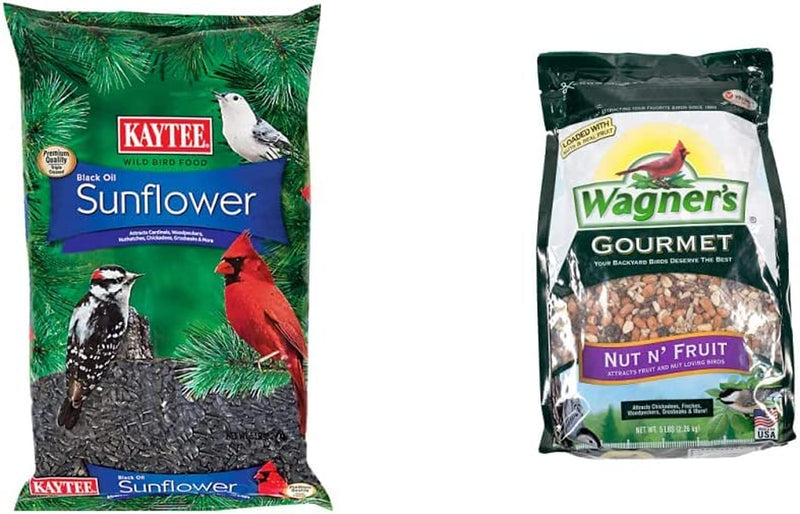 Kaytee Wild Bird Food Black Oil Sunflower - 5 Lb Animals & Pet Supplies > Pet Supplies > Bird Supplies > Bird Food Kaytee Black Oil Sunflower + Bird Food 5-Pound Bag 5 Pounds 