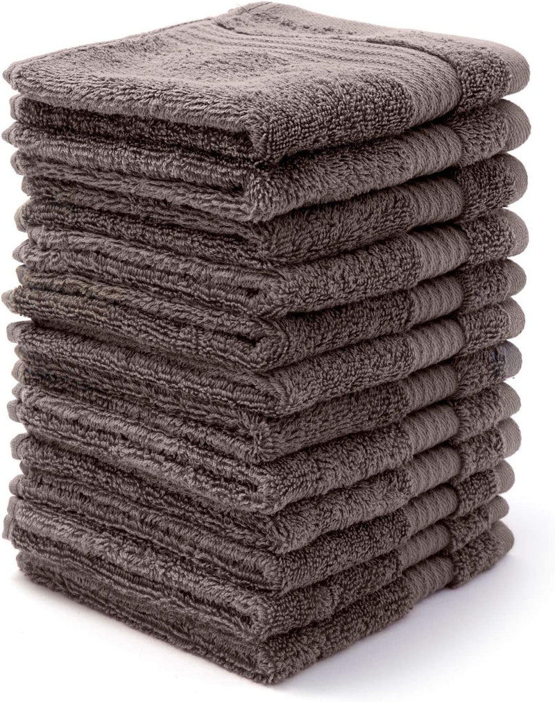 Luxury Extra Large Oversized Bath Towels | Hotel Quality Towels | 650 GSM | Soft Combed Cotton Towels for Bathroom | Home Spa Bathroom Towels | Thick & Fluffy Bath Sheets | Dark Grey - 4 Pack Home & Garden > Linens & Bedding > Towels Bumble Towels Slate 12 Pack Wash cloths 