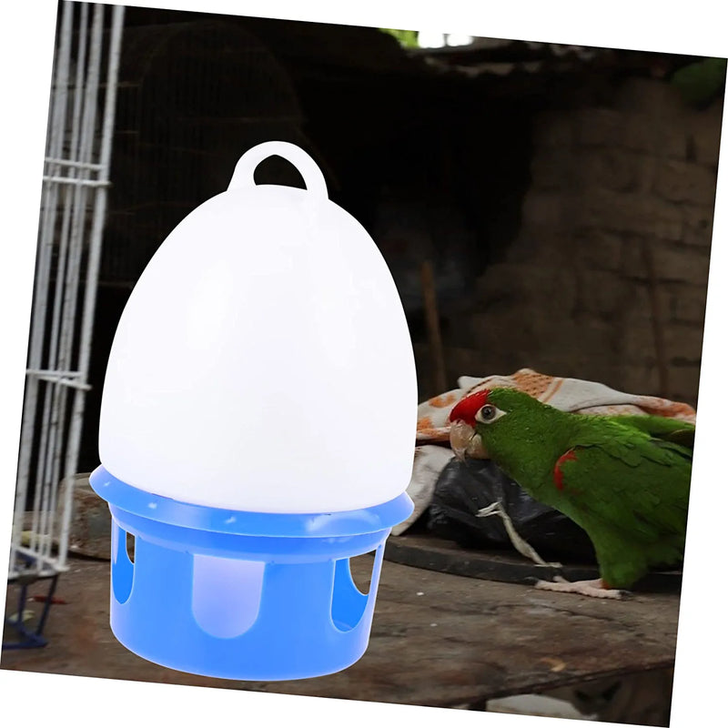 Mipcase 1Pc Cup Waterer with Bottles Dove Supplies Chickens Automatic Pigeon L Watering Handle Water Feeder- Parrots Container Accessories Drinker Useful Cage Convenient Auto Large Animals & Pet Supplies > Pet Supplies > Bird Supplies > Bird Cage Accessories > Bird Cage Food & Water Dishes Mipcase   