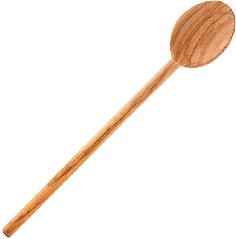 Eddingtons Italian Olive Wood Cooking Spoon, Handcrafted in Europe, 13.5-Inch
