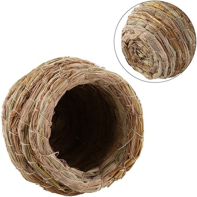 Bird Nest Handmade Pigeon Breeding Cave Bird House Pet Bedroom Cages Accessories Pet Supplies Straw Nest