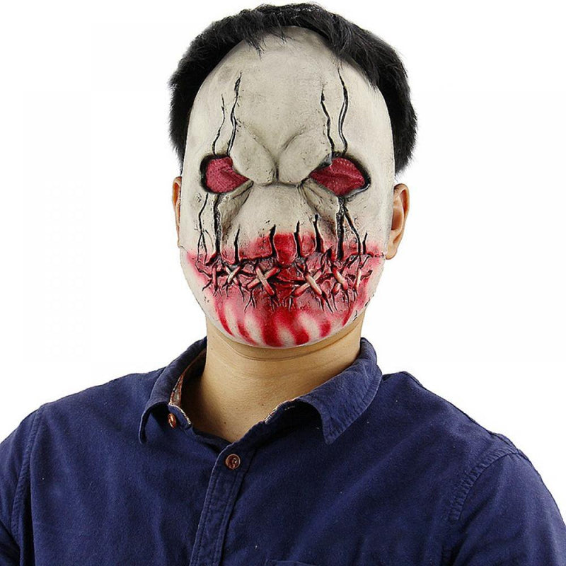 Halloween Horror Mask Zombie Mask Scary Monster Halloween Costume Party Horror Demon Zombie Apparel & Accessories > Costumes & Accessories > Masks EFINNY A  
