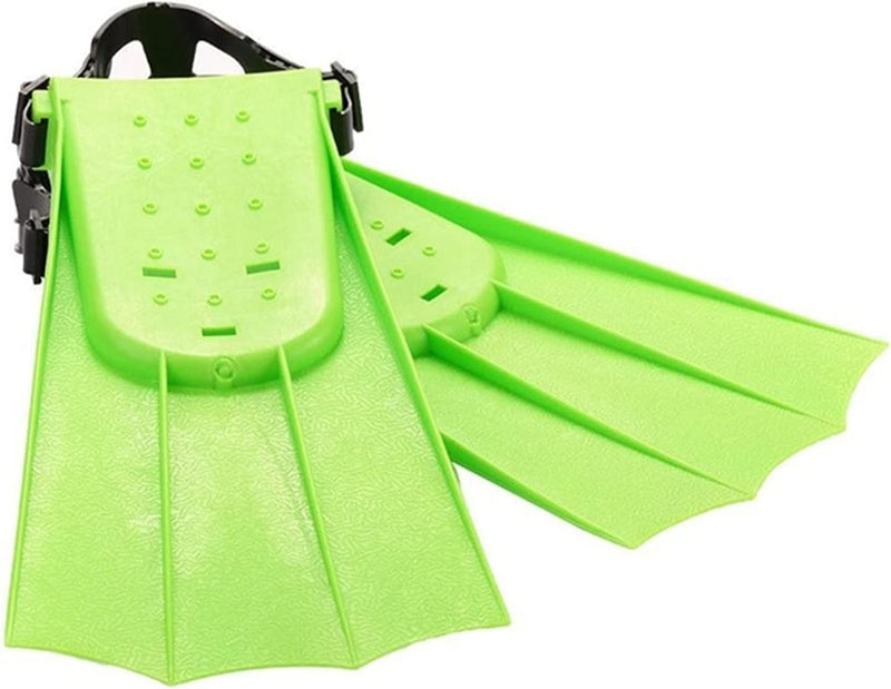 Wuxp 1Pair Swimming Fins Adult Adjustable Snorkeling Foot Flipper Diving Fins Beginner Swimming Equipment Portable Shoes for Swimming Adjustable Snorkel Fins for Snorkeling, Swimming A Sporting Goods > Outdoor Recreation > Boating & Water Sports > Swimming wuxp Green  