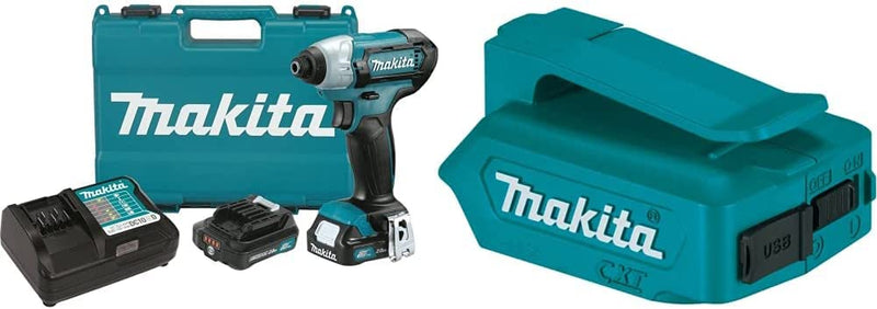 Makita DT03R1 12V Max CXT Lithium-Ion Cordless Impact Driver Kit Sporting Goods > Outdoor Recreation > Fishing > Fishing Rods Makita Kit w/ Power Source  
