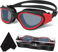 Polarized Swimming Goggles Swim Goggles anti Fog anti UV No Leakage Clear Vision for Men Women Adults Teenagers Sporting Goods > Outdoor Recreation > Boating & Water Sports > Swimming > Swim Goggles & Masks WIN.MAX Red&black/Polarized Smoke Lens  
