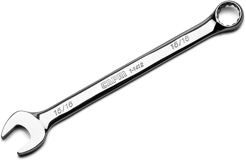 Capri Tools 1/4-Inch Combination Wrench, 12 Point, SAE, Chrome (1-1401) Sporting Goods > Outdoor Recreation > Fishing > Fishing Rods Capri Tools 15/16"  