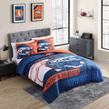 NFL Bedding Comforter Set Officially Licensed Luxurious down Alternative with Shams Team Print, Green Bay Packers, Full/Queen Home & Garden > Linens & Bedding > Bedding > Quilts & Comforters Sweet Home Collection Denver Broncos Twin/Twin XL 