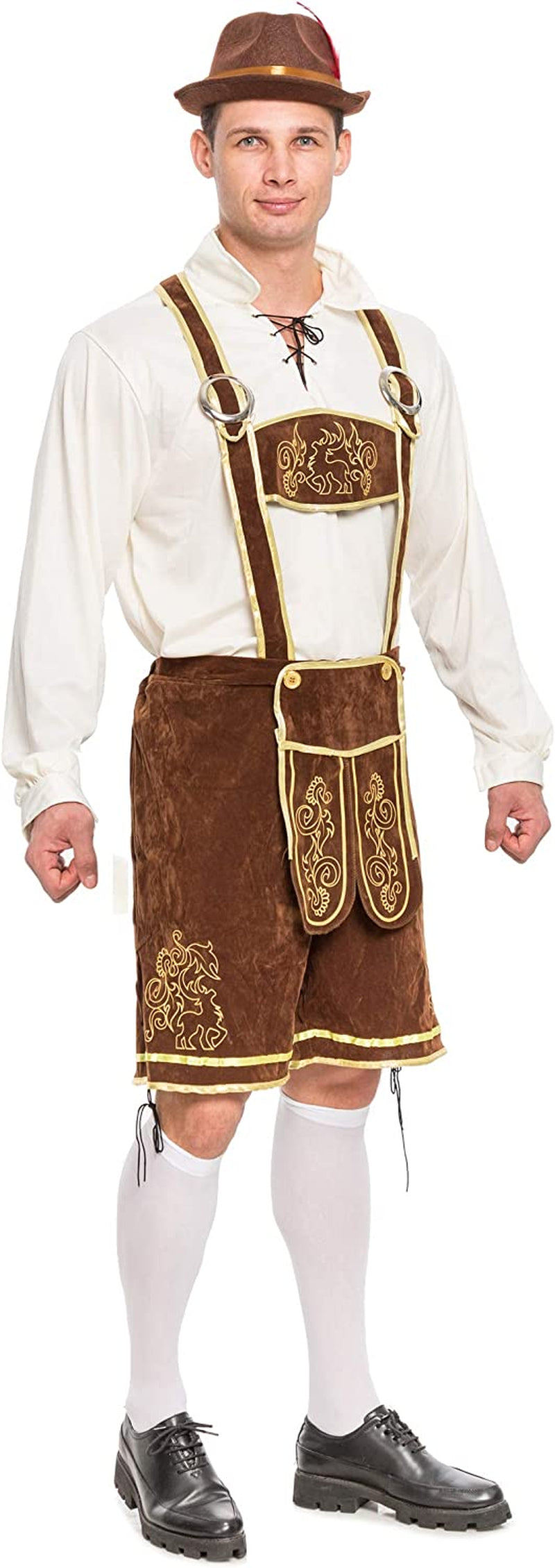 Spooktacular Creations Men’S German Bavarian Oktoberfest Costume Set for Halloween Dress up Party and Beer Festival  Spooktacular Creations   