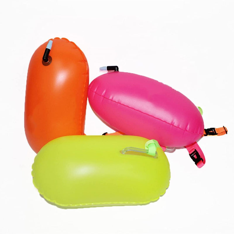 Bevve Swimming Training Equipment Swimming Lifesaving Buoys Thickened Swimming Buoy Single PVC Airbag Swimming Lifebuoy Buoy Diving Drifting Water Sports for Children and Adults (Color : Orange) Sporting Goods > Outdoor Recreation > Boating & Water Sports > Swimming GuangPingXianChuXingWuJinBaiHuoJingYingB   