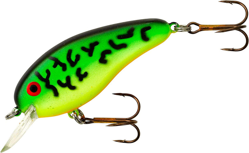 Bomber Lures Flat a Crankbait Fishing Lure Sporting Goods > Outdoor Recreation > Fishing > Fishing Tackle > Fishing Baits & Lures Bomber Fire Tiger 2 1/2", 3/8 oz 