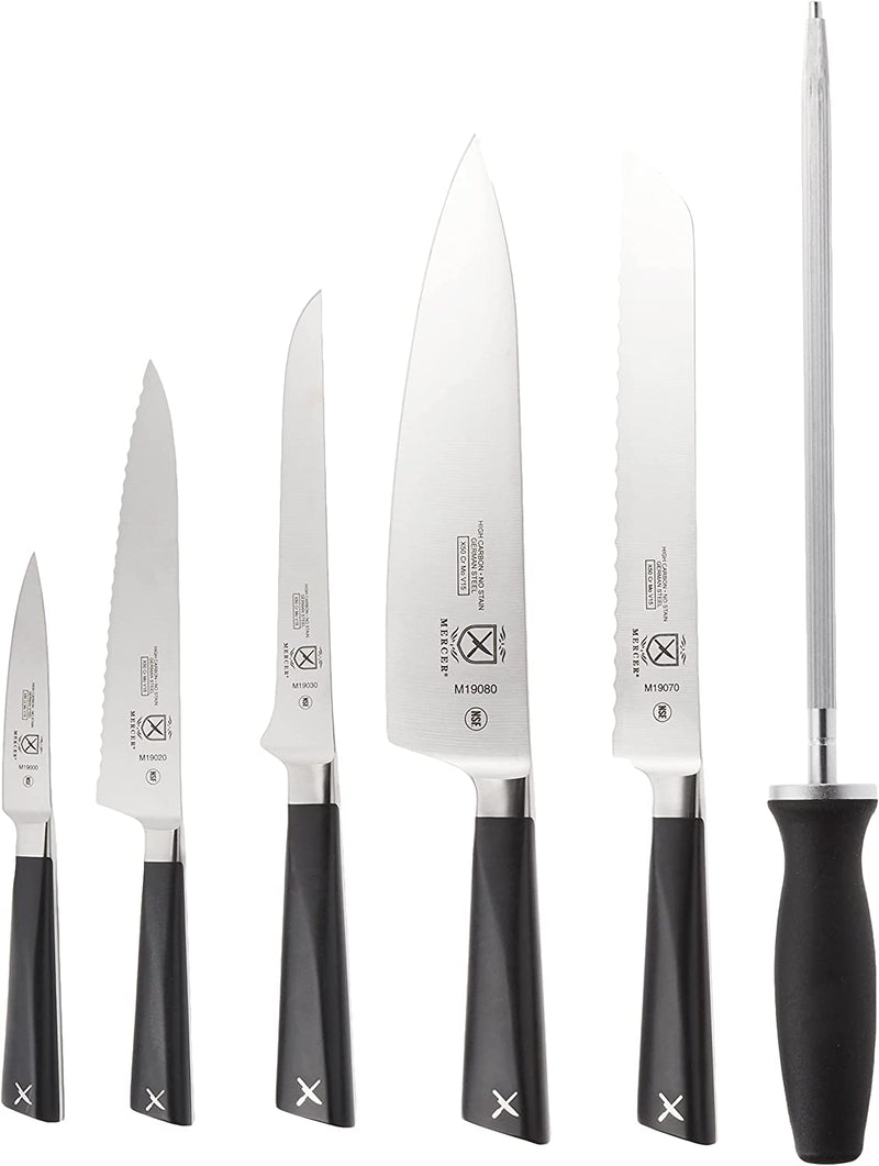 Mercer Culinary Züm 7-Piece Forged Knife Set in Roll Home & Garden > Kitchen & Dining > Kitchen Tools & Utensils > Kitchen Knives Mercer Culinary   