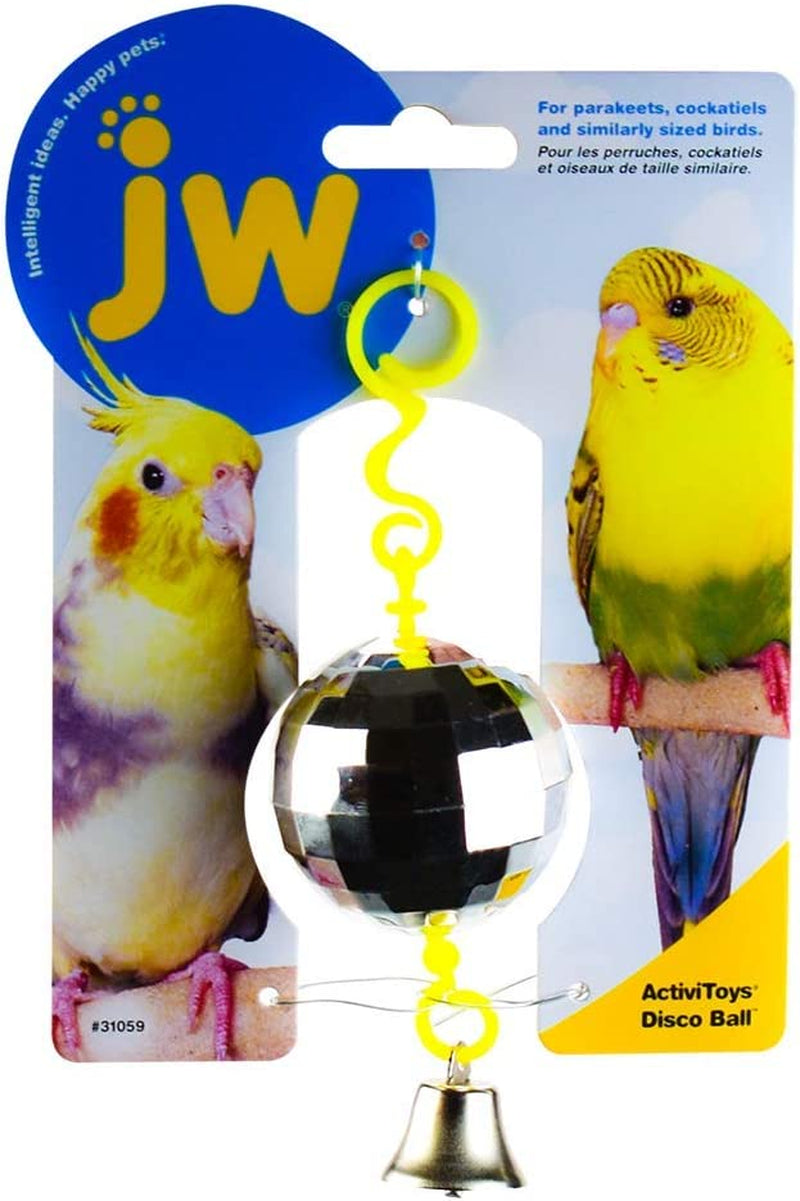 JW Pet Company Activitoy Disco Ball Small Bird Toy, Colors Vary Animals & Pet Supplies > Pet Supplies > Bird Supplies > Bird Toys JW Pet Company   