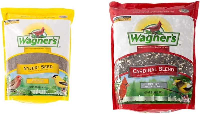 Wagner'S 62053 Nyjer Seed Wild Bird Food, 20-Pound Bag Animals & Pet Supplies > Pet Supplies > Bird Supplies > Bird Food Wagner's Bird Food + Cardinal Blend Bird Food 10-Pound Bag 