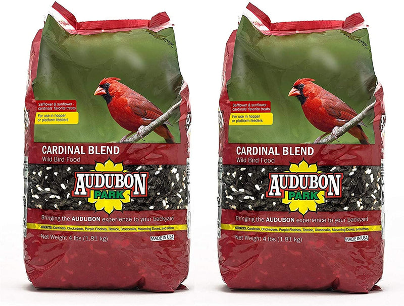 Aududon Park 12231 Cardinal Blend Wild Bird Food, 4-Pounds (2) Animals & Pet Supplies > Pet Supplies > Bird Supplies > Bird Food Global Harvest Foods   