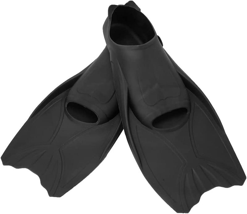 SUNGOOYUE 1Pair Children Adult Swim Flippers, High Strength Portable TPR Swimming Swimming Short Flippers for Summer Swimming Equipment Sporting Goods > Outdoor Recreation > Boating & Water Sports > Swimming SUNGOOYUE   