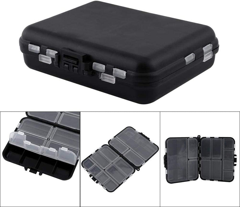 Fishing Tackle Boxes 26 Individual Compartments Fishing Lure Bait Box Storage Organizer Container Case for Outdoor Fishing Sporting Goods > Outdoor Recreation > Fishing > Fishing Tackle Alomejor   
