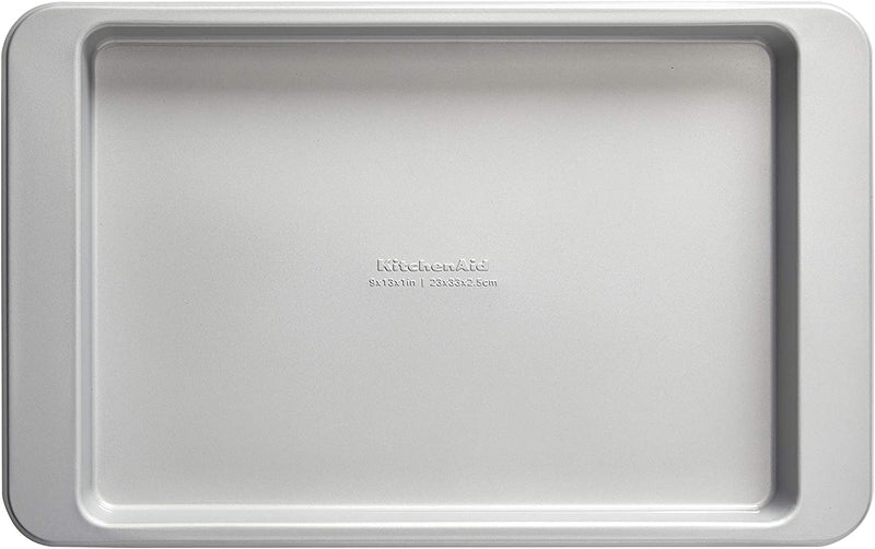 Kitchenaid Nonstick Aluminized Steel Baking Sheet, 13X18-Inch, Silver Home & Garden > Kitchen & Dining > Cookware & Bakeware Lifetime Brands Inc. Baking Sheet 9x13-Inch 