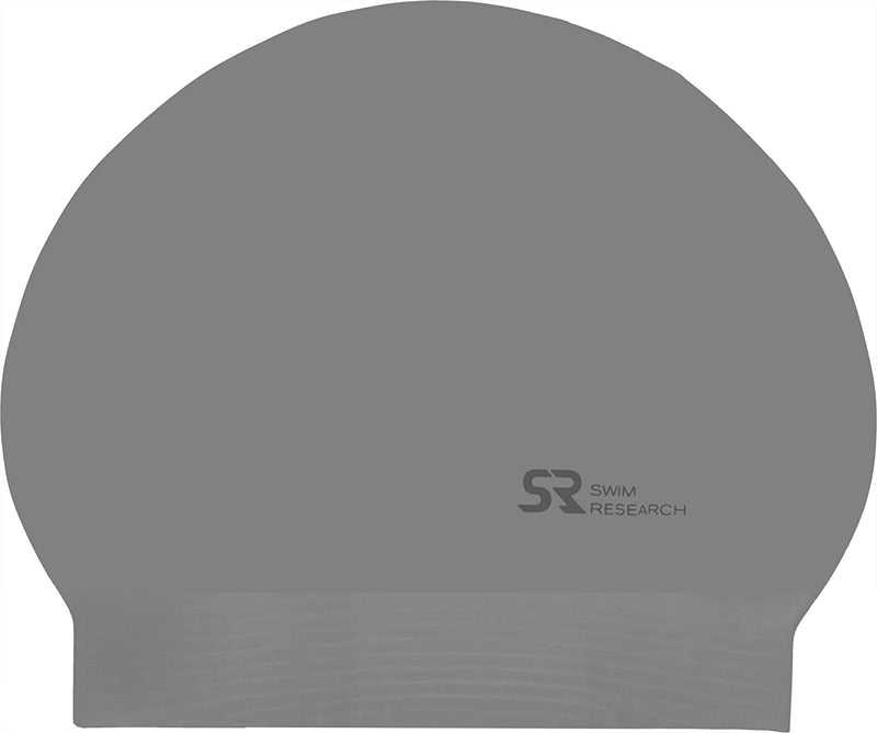 Swim Research Durable Solid Latex Swim Cap Sporting Goods > Outdoor Recreation > Boating & Water Sports > Swimming > Swim Caps Swim Research Silver  