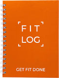 Cossac Fitness Journal & Workout Planner - Designed by Experts Gym Notebook, Workout Tracker,Exercise Log Book for Men Women Sporting Goods > Outdoor Recreation > Winter Sports & Activities Cossac Orange  