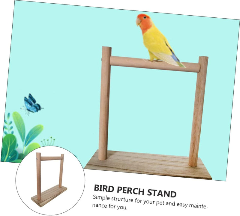 Balacoo 2 Pcs Branch Easy Safe Claws Paw Simple Accessories Portable Stand Parakeet Non- Bird Toy Perches Condition Toys Training Rack Grinding in Grip Safety Cockatiels Wood Lovebird