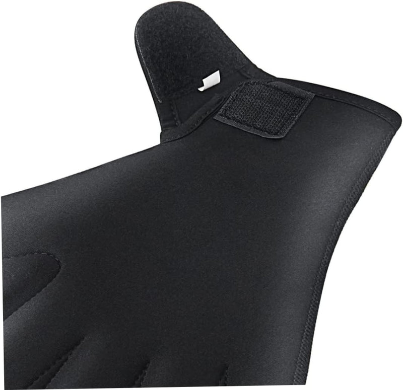 Aquatic Gloves Swimming Training Webbed Swim Gloves for Men Women Adult Children Aquatic Fitness Water Resistance Training Black L Aquatic Gloves Sporting Goods > Outdoor Recreation > Boating & Water Sports > Swimming > Swim Gloves KUYYFDS   