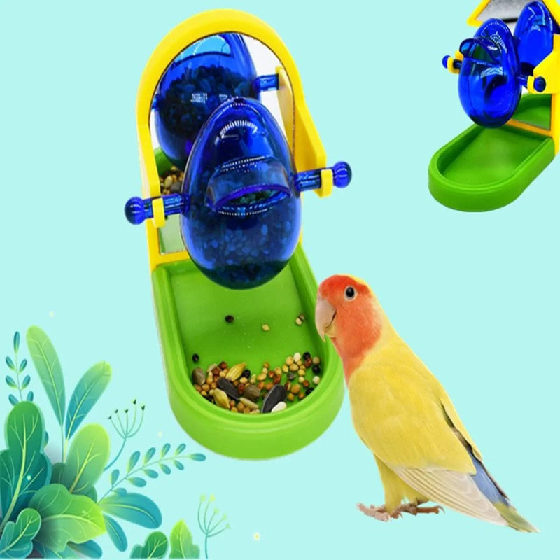 DUJIAOSHOU Bird Training Feeding Toy Bird Food Feeding Props - Parrot Feeder Cage Accessories Supplies for Parakeet Canary Cockatiel Finch Animals & Pet Supplies > Pet Supplies > Bird Supplies > Bird Cage Accessories > Bird Cage Food & Water Dishes DUJIAOSHOU   
