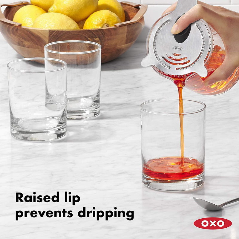 OXO Cocktail Strainer, Steel Home & Garden > Kitchen & Dining > Barware OXO   