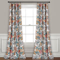 Lush Decor Sydney Curtains | Floral Garden Room Darkening Window Panel Set for Living, Dining, Bedroom (Pair), 84” X 52”, Blue and Yellow, L, Blue & Yellow Sporting Goods > Outdoor Recreation > Fishing > Fishing Rods Triangle Home Fashions Blue & Yellow 95"L Panel Pair 