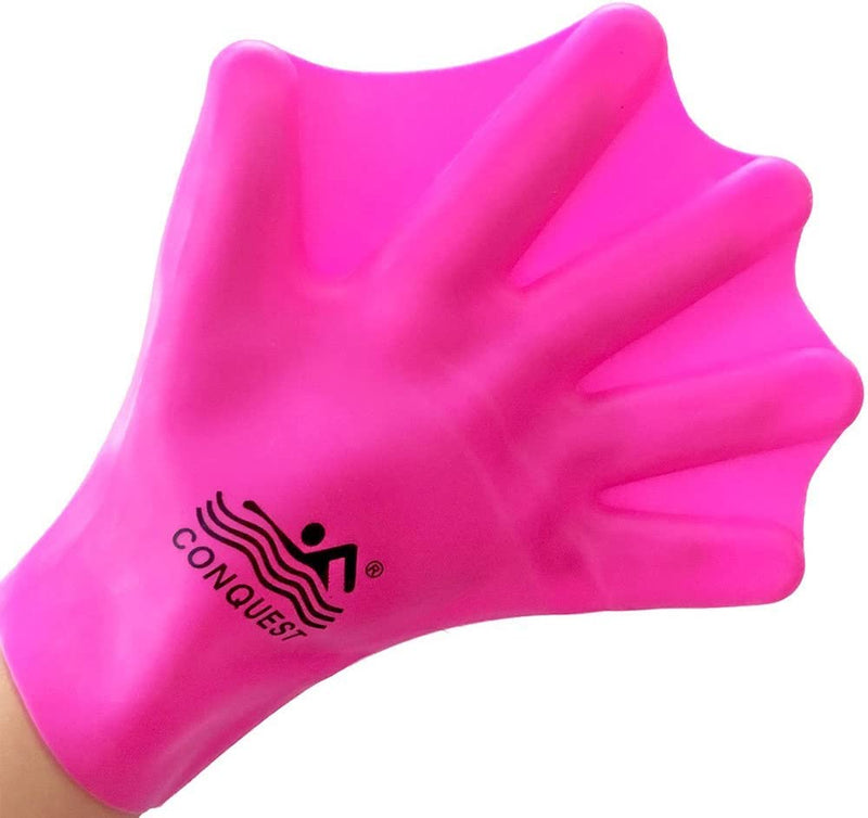 Onemoredealdirect OMDD Silicone Webbed Swimming Gloves Aqua Fit Swim Training Gloves Web Gloves Swimming,Closed Full Finger Webbed Water Gloves Unisex Adult,2Pcs Sporting Goods > Outdoor Recreation > Boating & Water Sports > Swimming > Swim Gloves OneMoreDealDirect   