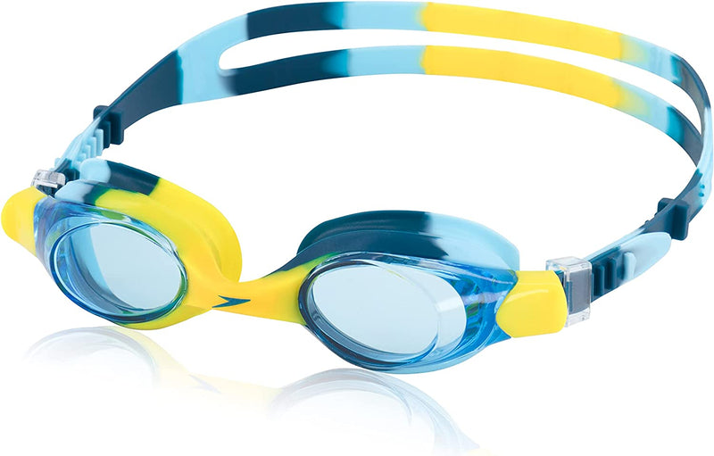Speedo Unisex-Child Swim Goggles Skoogle Ages 3-8 Sporting Goods > Outdoor Recreation > Boating & Water Sports > Swimming > Swim Goggles & Masks Speedo Enamel Blue/Yellow Tie Dye  
