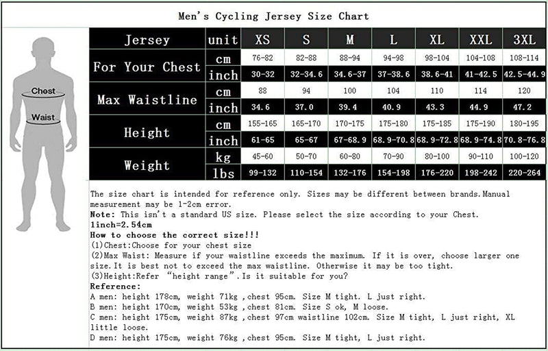 Men Cycling Jersey Bike Biking Shirt Tops Short Sleeve Clothing Sporting Goods > Outdoor Recreation > Cycling > Cycling Apparel & Accessories YIDINGDIAN   