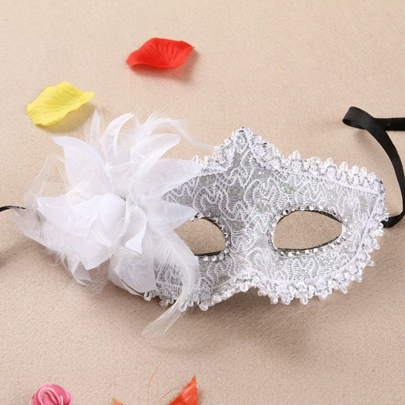 Ozmmyan Sexy Women Black Lace Eye Face Mask Masquerade Party Ball Prom Costume Charms, Gift, Clearance Apparel & Accessories > Costumes & Accessories > Masks Ozmmyan   