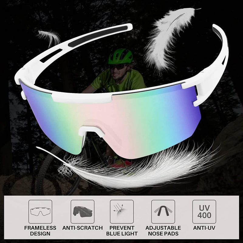 Cycling Glasses,Sport Polarized Sunglasses Eyes Protect Fishing Climbing Golf Sporting Goods > Outdoor Recreation > Cycling > Cycling Apparel & Accessories GGBuy   