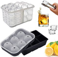 KENTON Bartender Cocktail Smoker Kit for Cocktail, Whiskey, Bourbon Drink Smoker, Old Fashioned Smoker Kit with 4 Types of Wood Chips, 2*Stainless Steel Filter, Cleaning Brush for Birthday Gifts Home & Garden > Kitchen & Dining > Barware KENTON Set of 2 & Ice Container  