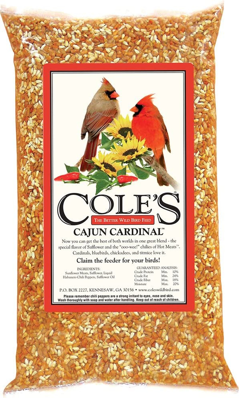 Cole'S CB05 Cajun Cardinal Blend Bird Seed, 5-Pound Animals & Pet Supplies > Pet Supplies > Bird Supplies > Bird Food Cole's Wild Bird Products   